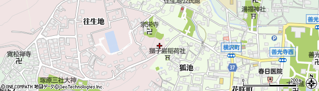 長野県長野市西長野往生地1244周辺の地図