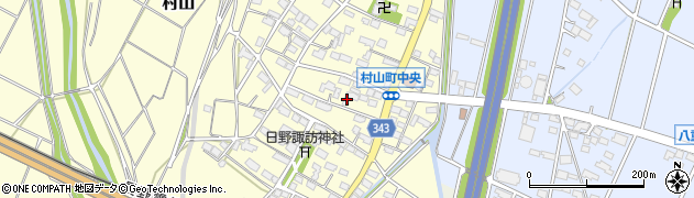 長野県須坂市村山321周辺の地図
