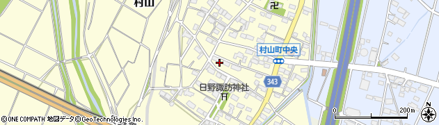 長野県須坂市村山町周辺の地図