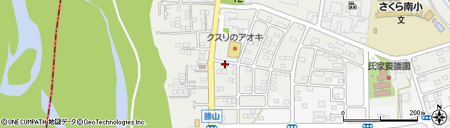 栃木県さくら市氏家1200周辺の地図