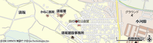 長野県須坂市田の神7周辺の地図