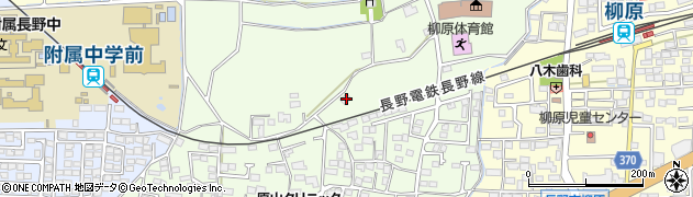 長野県長野市小島452周辺の地図