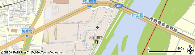 長野県長野市村山52周辺の地図