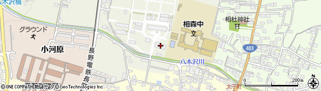 一般社団法人長野県植物防疫協会須坂研究所周辺の地図