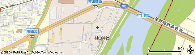 長野県長野市村山262周辺の地図