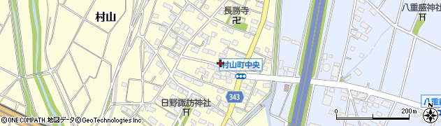 長野県須坂市村山332周辺の地図