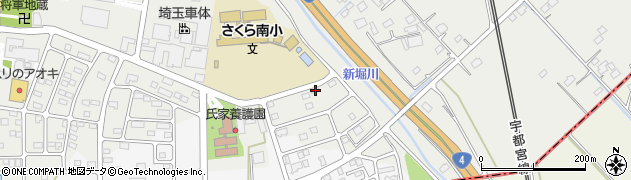 栃木県さくら市氏家1058周辺の地図