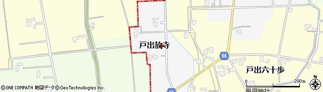 富山県高岡市戸出放寺209周辺の地図