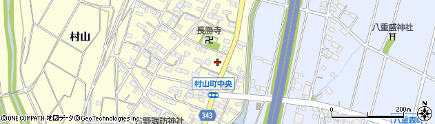 長野県須坂市村山355周辺の地図