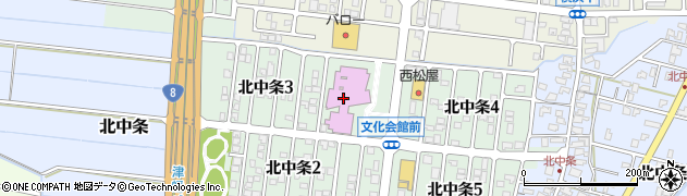 津幡町役場教育委員会　生涯教育課周辺の地図