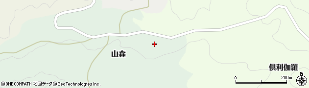 石川県津幡町（河北郡）山森（イ）周辺の地図