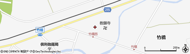 石川県津幡町（河北郡）竹橋（ア）周辺の地図