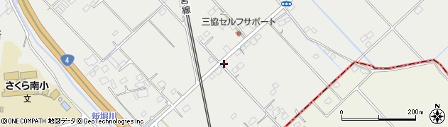 栃木県さくら市氏家954周辺の地図