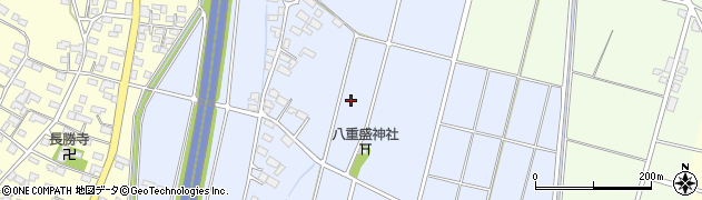 長野県須坂市八重森周辺の地図