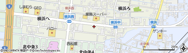 石川県津幡町（河北郡）横浜（ほ）周辺の地図