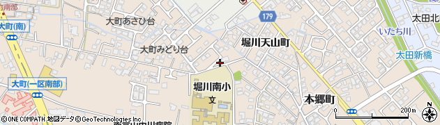 本郷町一区第5公園周辺の地図