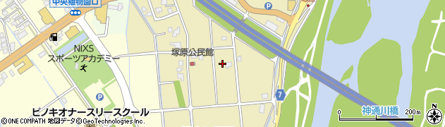 富山県富山市婦中町塚原188周辺の地図
