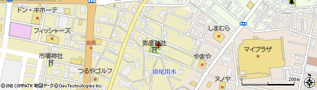 掛尾町公園周辺の地図