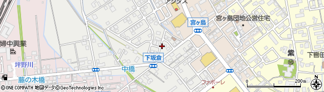 下坂倉団地公園周辺の地図