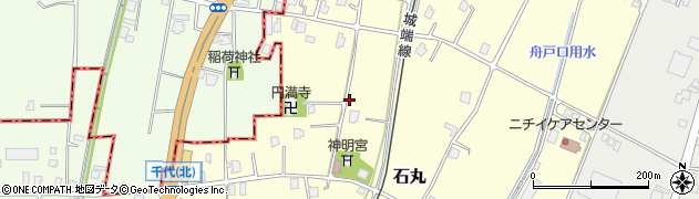 富山県砺波市石丸周辺の地図