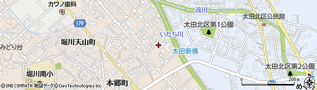 本郷町五区第7公園周辺の地図