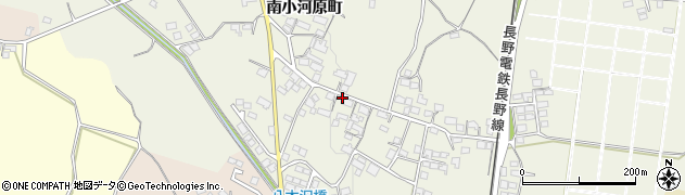 長野県須坂市南小河原町588周辺の地図