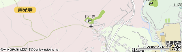 長野県長野市西長野往生地1338周辺の地図