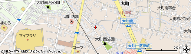 ネイルサロンＴｅｔｅ　大町店・駅前店周辺の地図