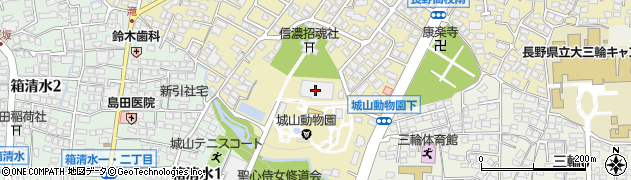 長野市少年科学センター周辺の地図