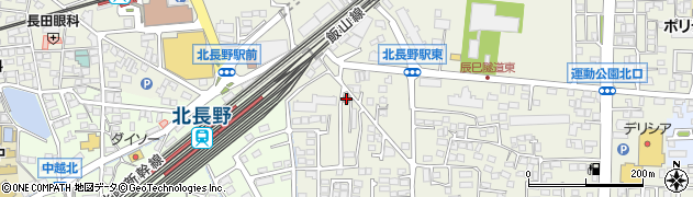 長野吉田東町郵便局 ＡＴＭ周辺の地図