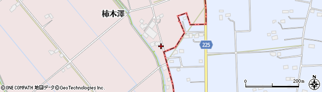 栃木県さくら市柿木澤5-3周辺の地図