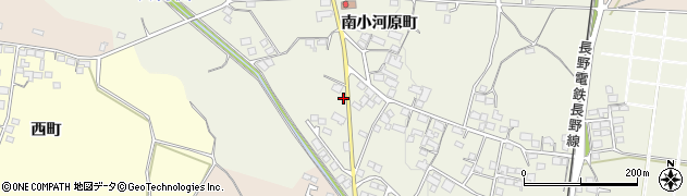 長野県須坂市南小河原町5周辺の地図