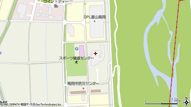 〒939-1120 富山県高岡市グリーンパークの地図