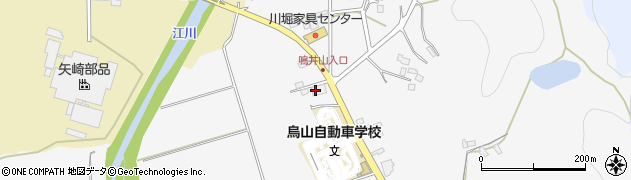 栃木県那須烏山市神長422周辺の地図