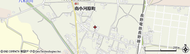 長野県須坂市南小河原町598周辺の地図