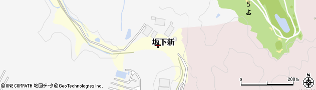 富山県富山市坂下新周辺の地図