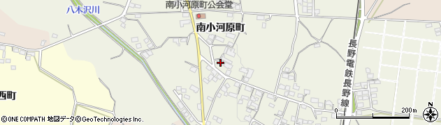 長野県須坂市南小河原町605周辺の地図