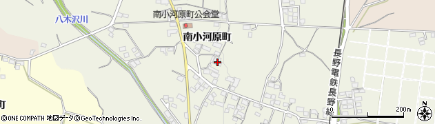 長野県須坂市南小河原町608周辺の地図