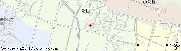 長野県須坂市沼目365周辺の地図