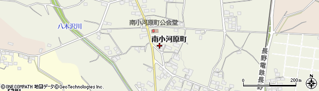 長野県須坂市南小河原町617周辺の地図
