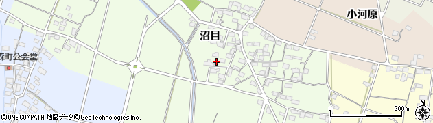長野県須坂市沼目369周辺の地図
