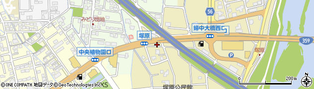 富山県富山市婦中町塚原80周辺の地図