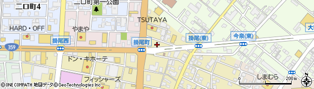 寿司栄 掛尾店周辺の地図