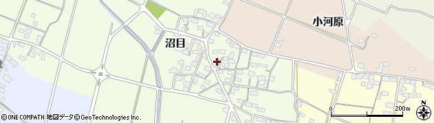 長野県須坂市沼目530周辺の地図