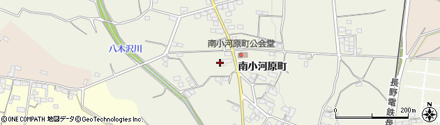 長野県須坂市南小河原町周辺の地図