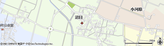 長野県須坂市沼目355周辺の地図