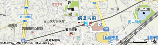 つばめ長電タクシー株式会社　長野営業所周辺の地図