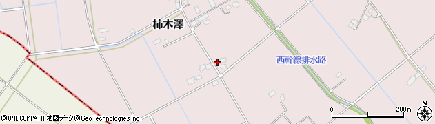 栃木県さくら市柿木澤745周辺の地図