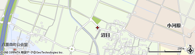 長野県須坂市沼目670周辺の地図
