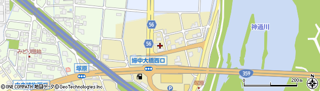 富山県富山市婦中町塚原39周辺の地図